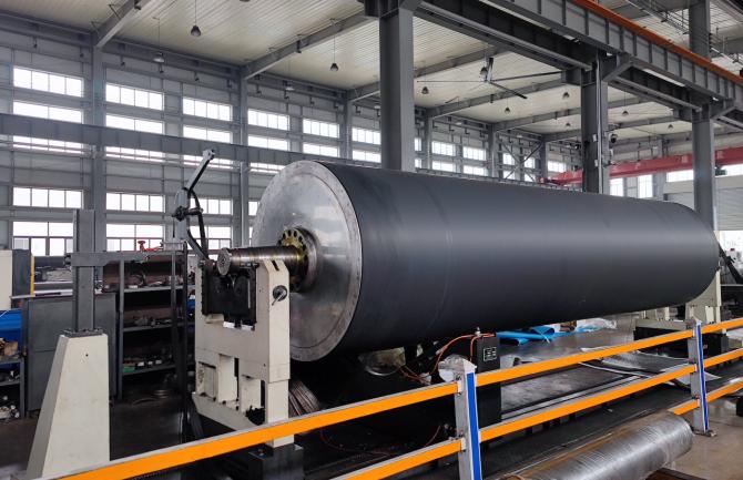 Formrolle für Seidenpapiermaschine