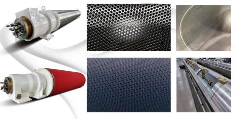 Suction Couch Roll For Wire Section