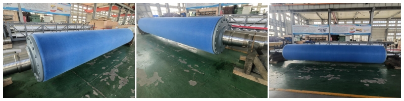 Blind Holes Press Roll For Press Section