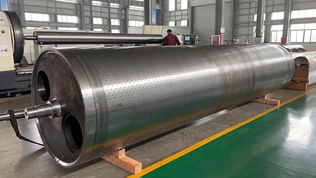 Rotolo sottovuoto della macchina per la carta