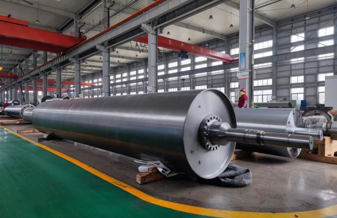 Spulentrommel für Seidenpapiermaschine