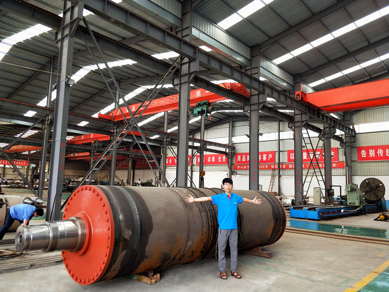 Drücken Sie die Rolle