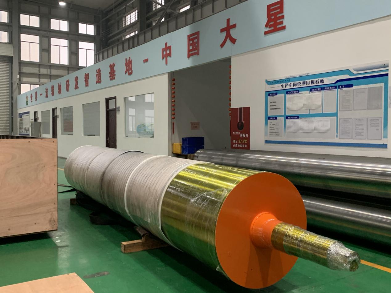 Rollo aspirador para sección secadora