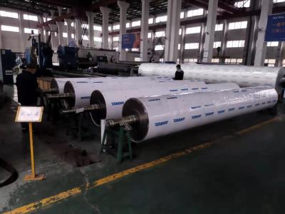 Rollo guía para máquina de papel tisú